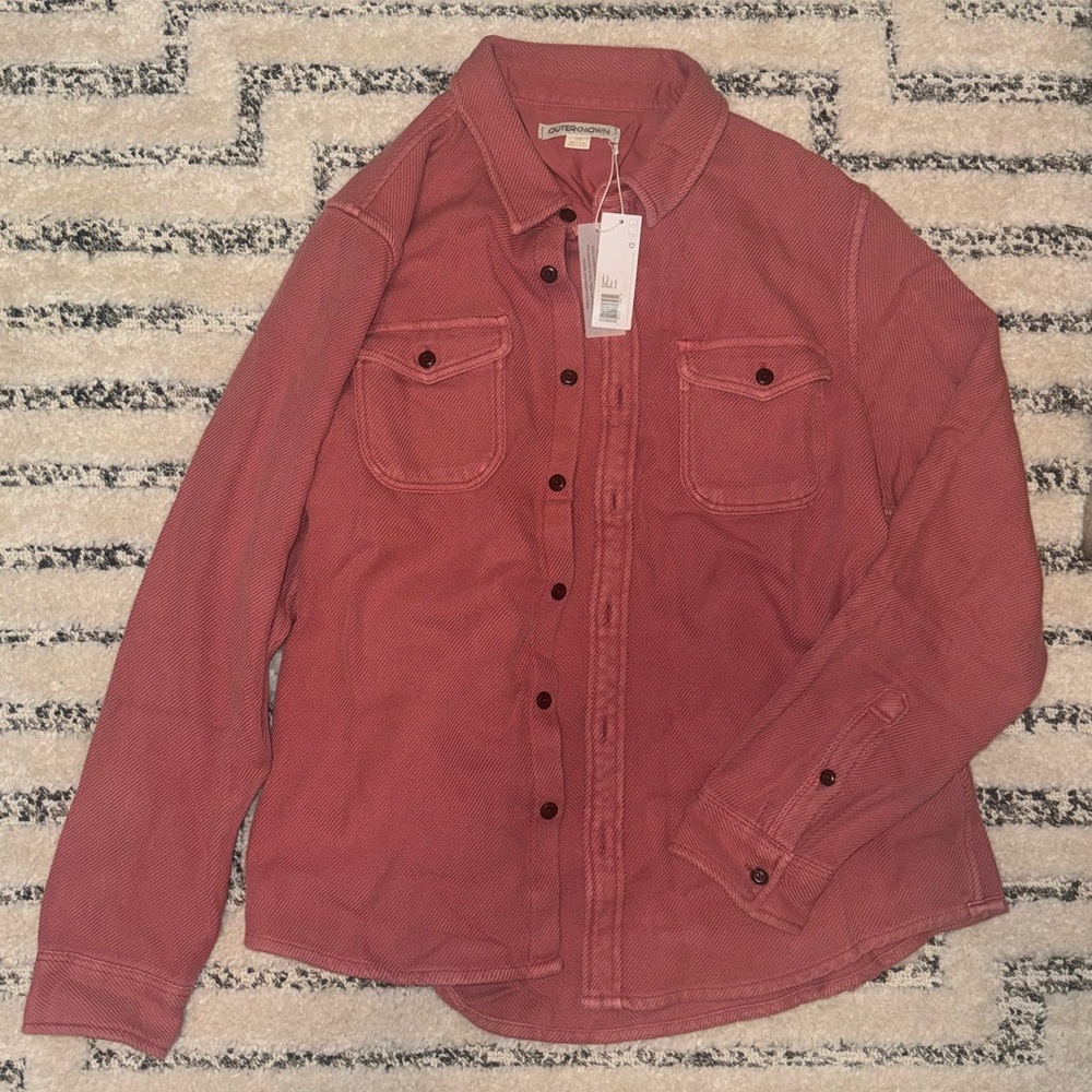 Outerknown Chroma Blanket Shirt Men’s Size L. New with tags. Never worn.
